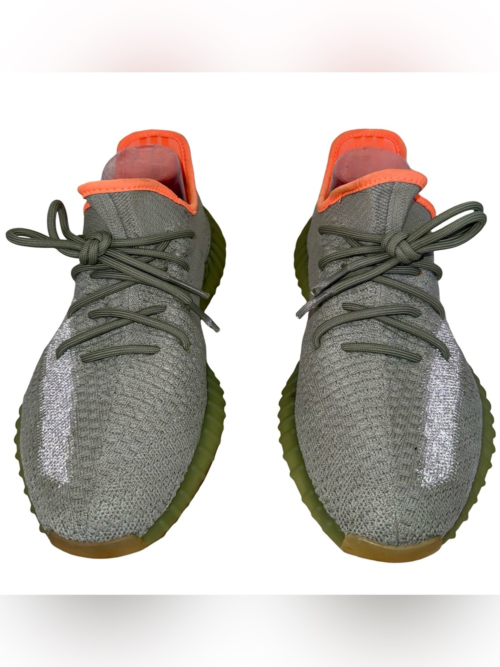 YEEZY BOOST 350 V2 “DESERT SAGE” SNEAKERS - Picture 2 of 7
